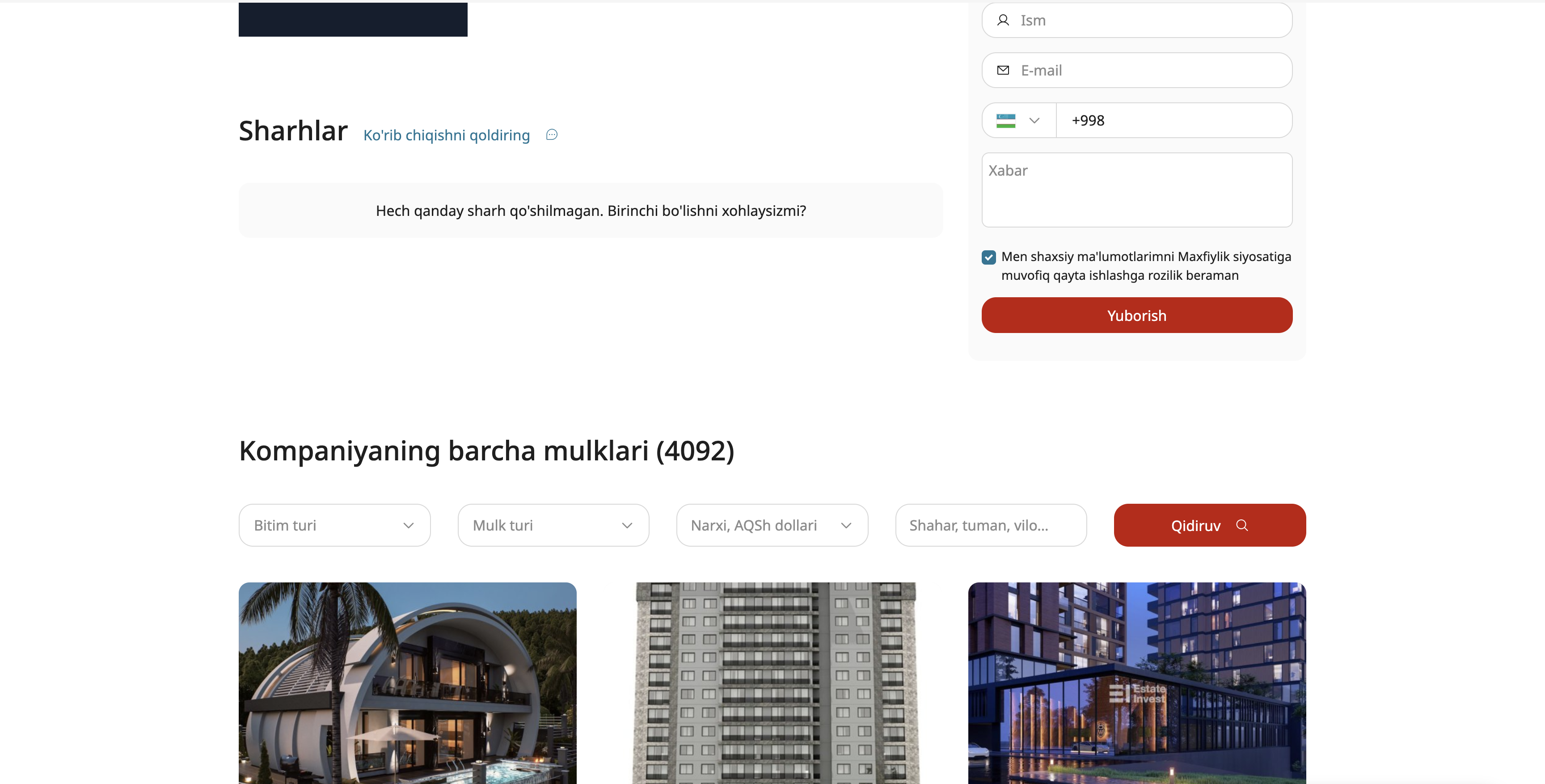 RealPropery Agency